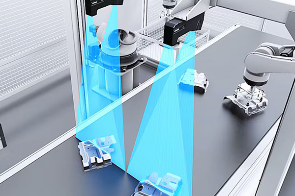 机械手拣选用位置修正